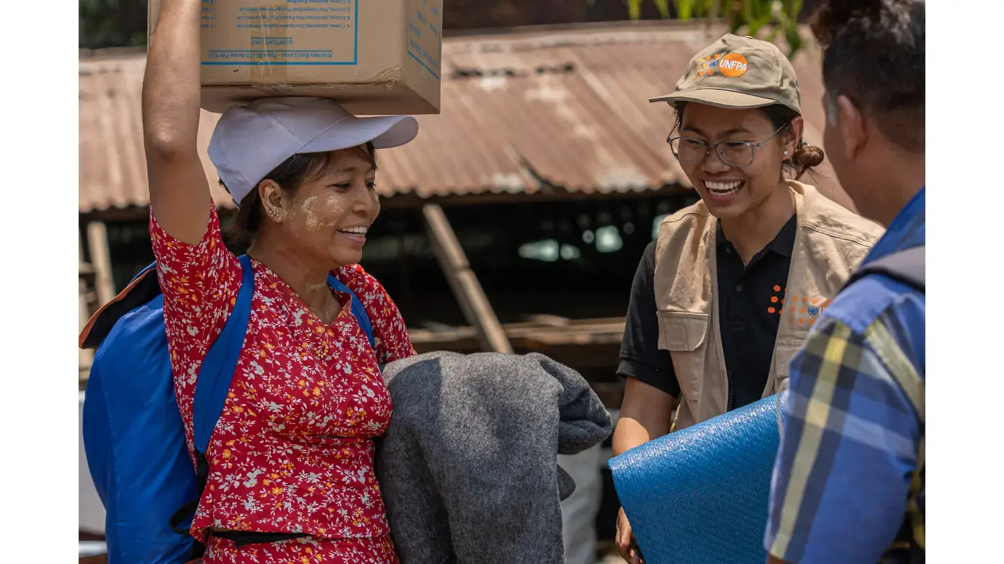 Story of Thet: How Humanitarian Aid Restores the Hope and Dignity for Women and Girls affected by Myanmar Earthquake